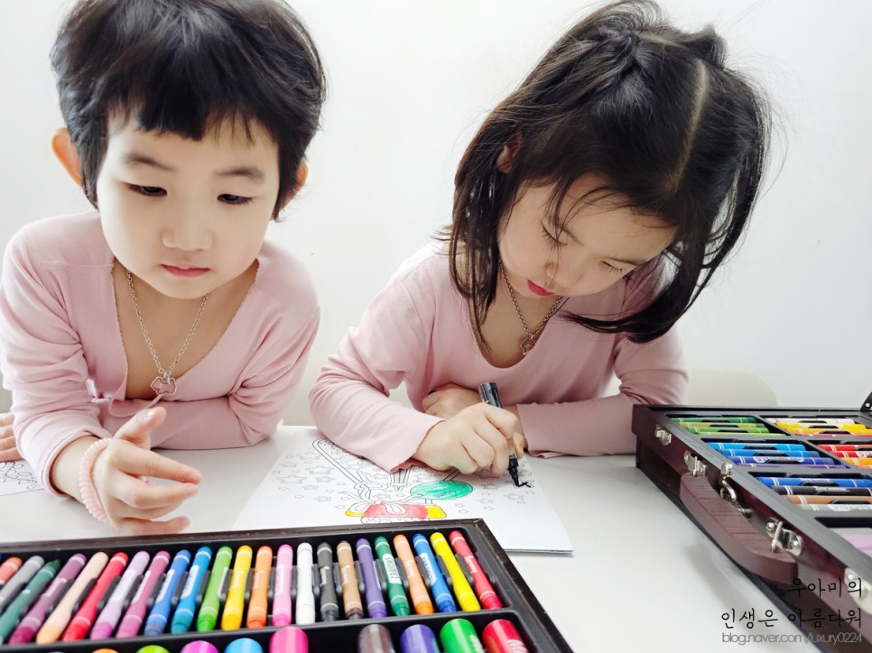 유치원 어린이날, 초등학생 조카 생일선물은 드림아트미술세트로 추천해요!