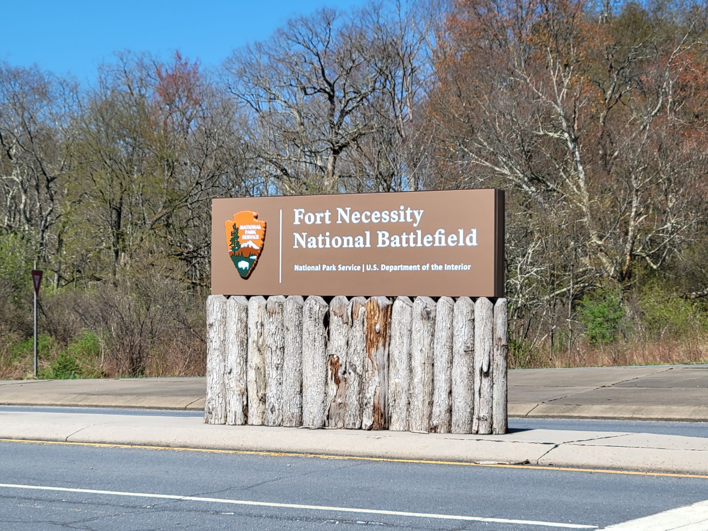 워싱턴이 항복했던 포트너세서티(Fort Necessity)와 미국 최초의 횡단도로인 내셔널로드(National Road)