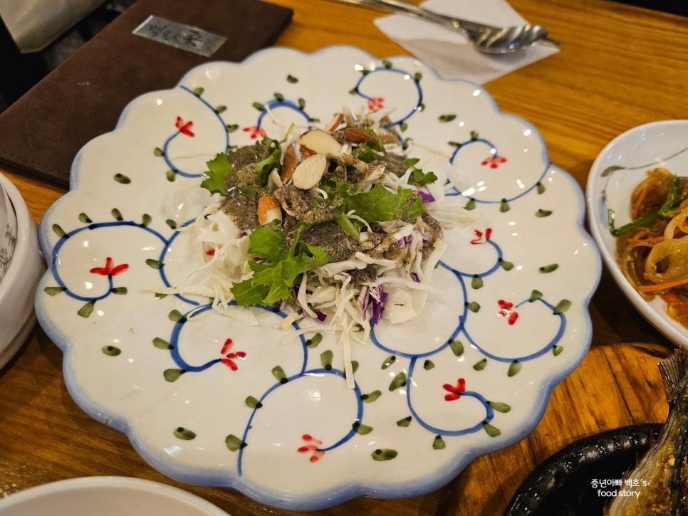 쌈밥 맛집 백운애꽃 쌈장 쌈채소 종류 돼지고기수육 고등어구이 한식요리