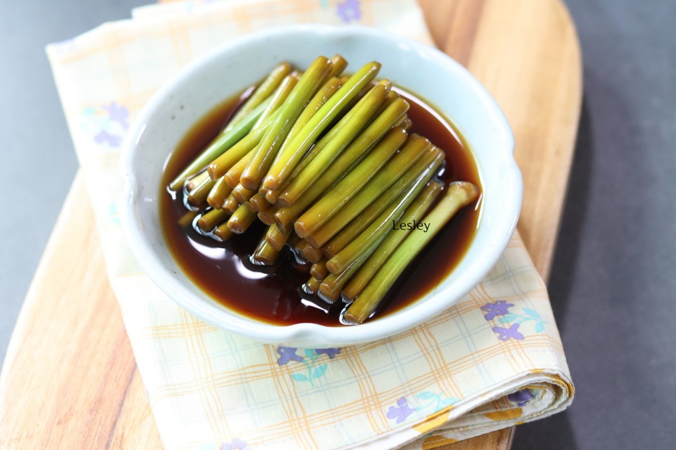 마늘쫑 장아찌 담그는법 간장 마늘쫑장아찌 만들기