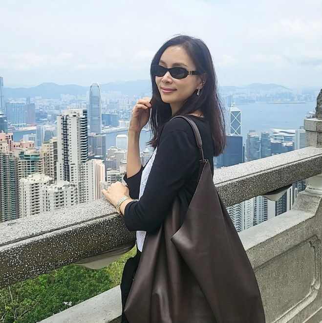 고소영 홍콩에서 착용한 더로우 가방 숄더백 가격은?