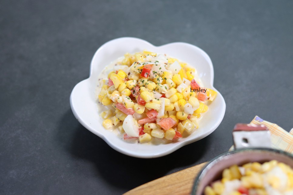 옥수수콘샐러드 만들기 옥수수콘 레시피 캔옥수수 요리