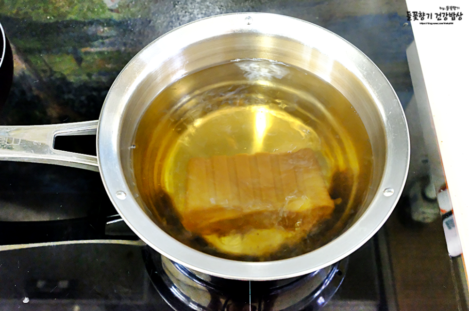 도토리묵밥 만들기 김치 냉면육수 묵사발 만들기