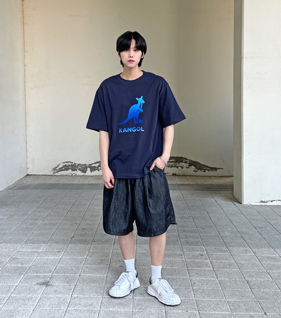 캉골 TWS(투어스) 패션 남자 여름 티셔츠 계획적인 첫 만남