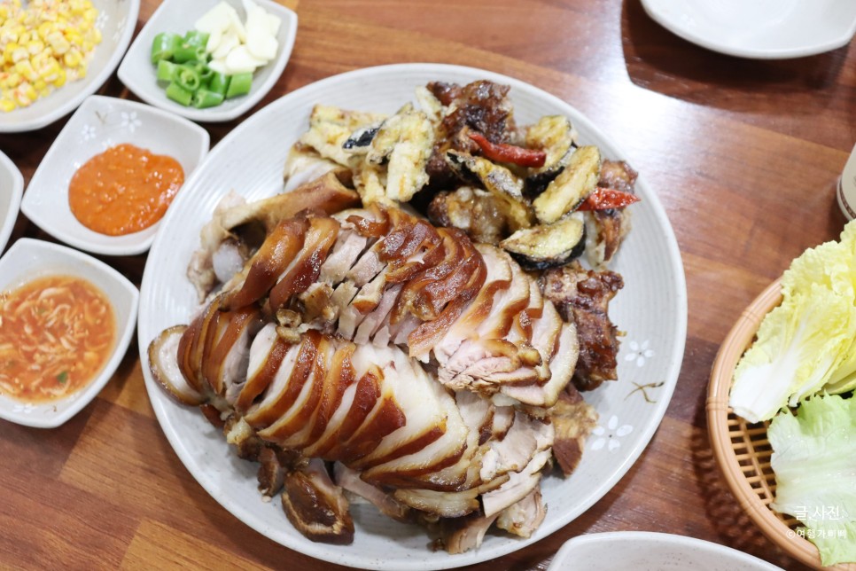 북서울꿈의숲 맛집 번동골보쌈 가지튀김도 별미였던  번동 족발 맛집