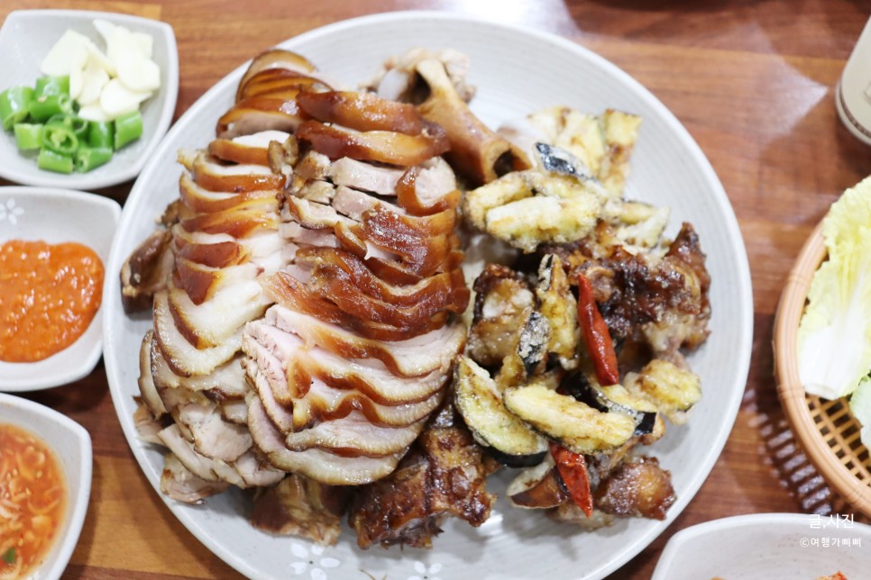 북서울꿈의숲 맛집 번동골보쌈 가지튀김도 별미였던  번동 족발 맛집