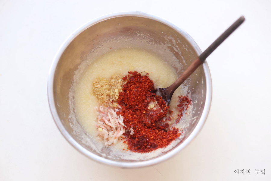 국밥집 식당 깍두기담그는법 설렁탕 깍두기 담그기 레시피