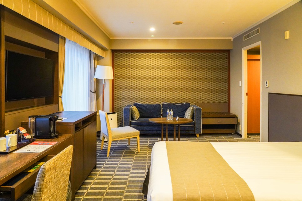 일본 북해도 여행 삿포로 호텔 추천 프리미어 호텔 나카지마 객실, 조식