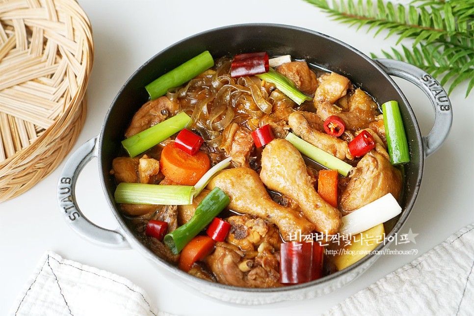 간장 찜닭 레시피 백종원 안동찜닭 만들기