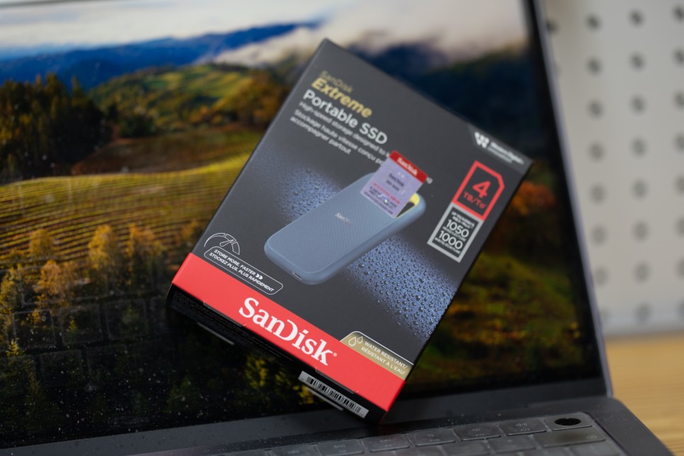 샌디스크 SSD 4TB - 미친 속도와 넉넉한 용량으로 사진 영상 편집에 신세계를 열다