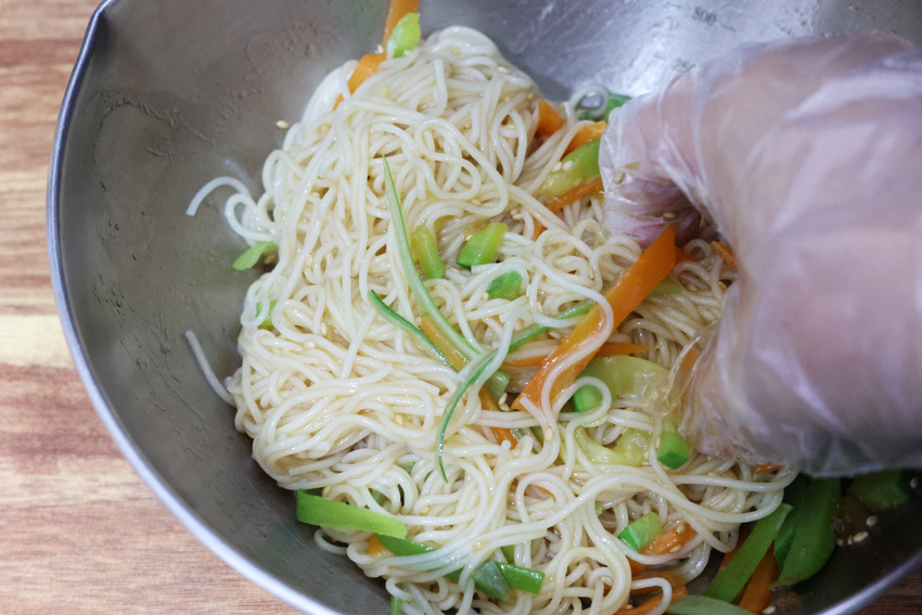 간장비빔국수 레시피 애호박국수 간장국수 레시피