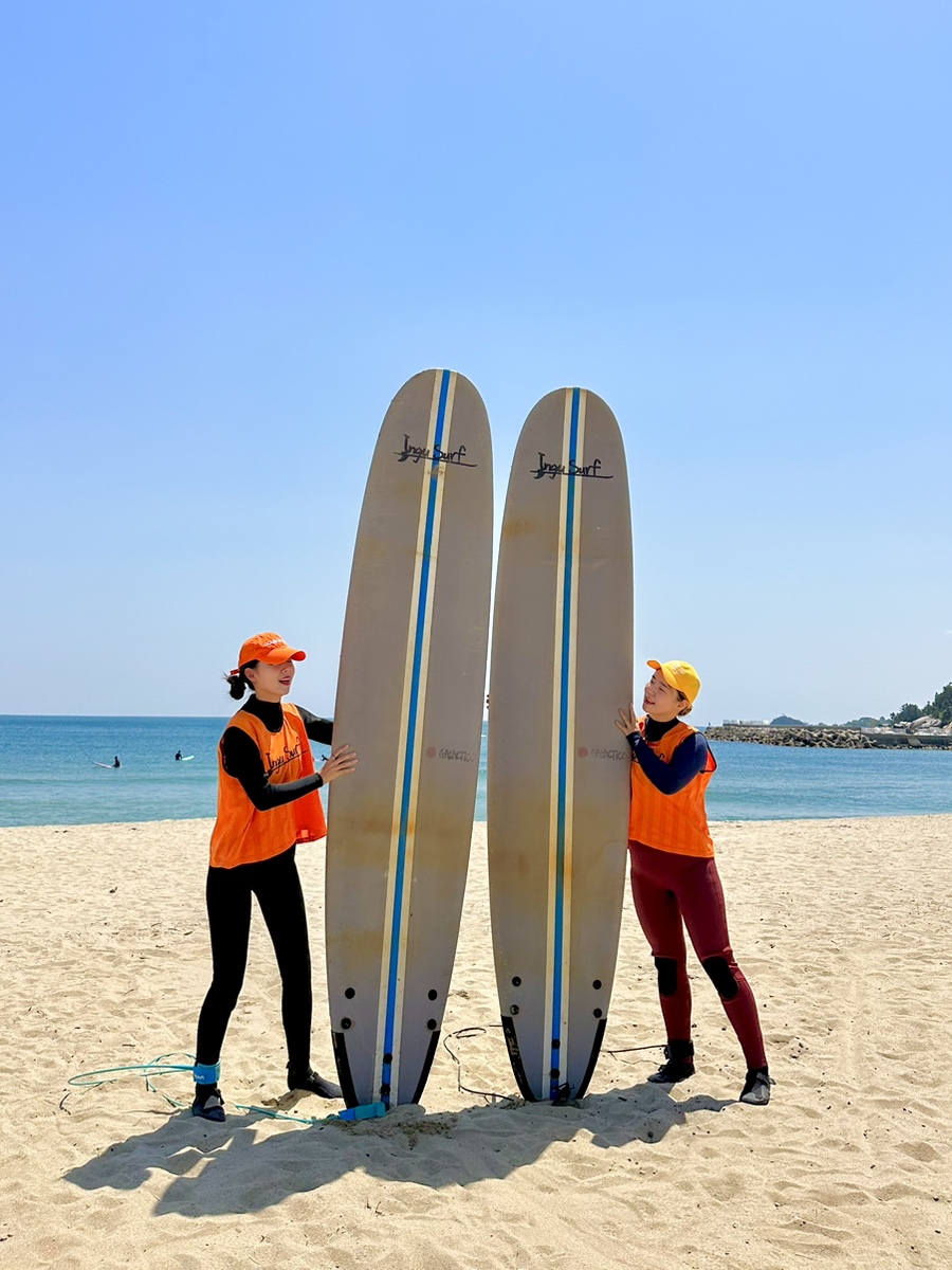 양양 서핑 강습 가격, 수영복, 준비물 & 숙소 인구서프 게스트하우스