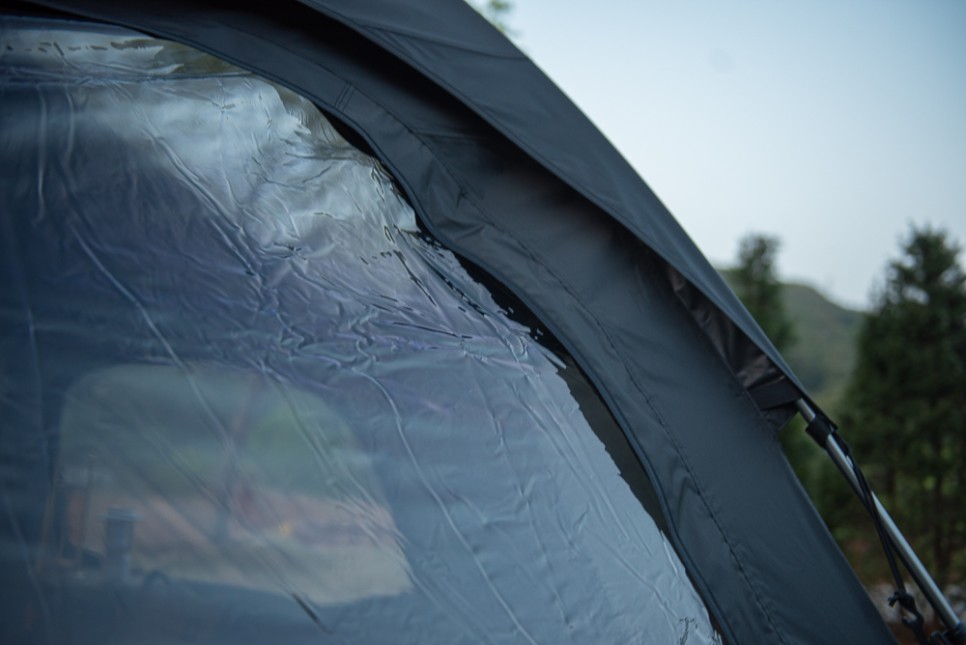 캠핑 텐트 추천 폴라리스 D1 pro 돔텐트 쉘터 블랙