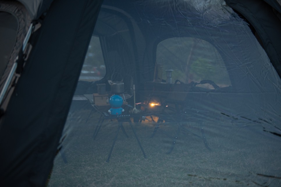 캠핑 텐트 추천 폴라리스 D1 pro 돔텐트 쉘터 블랙