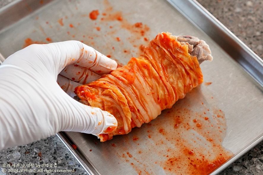 등갈비 김치찜 레시피 묵은지 돼지고기 김치찜 만들기 김치 등갈비찜