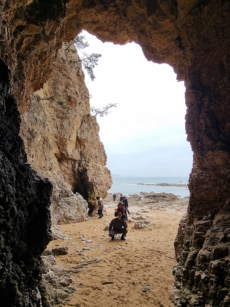 [태안해안국립공원] 파도리해변, 해식동굴의 매력을 찾아서