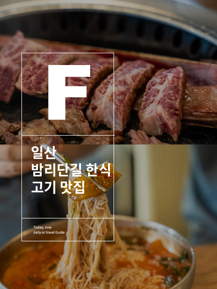 일산 밤리단길 맛집 몽화가락 가족 외식하기 좋은곳