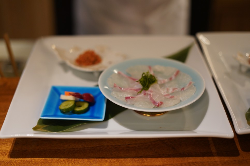 후쿠오카 자유여행 일본 맛집 일본 요리 이시다 나카스 타이차즈케