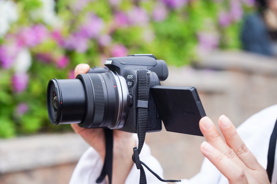입문용 브이로그 카메라 추천 캐논 EOS R10 여행 필수템!