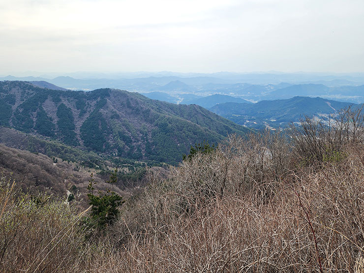 지리산 국립공원 트레킹코스 지리산 정령치 휴게소