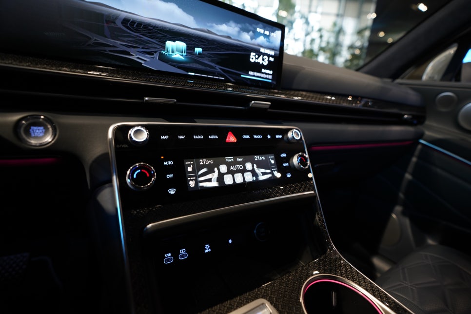 2024 GV80 쿠페 '프리미엄 SUV 실내 디자인 및 트렁크' 정보 모의견적 제원