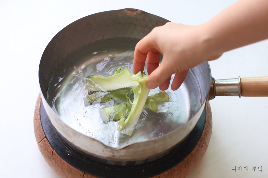 브로콜리 세척 식초 씻는법 브로콜리 데치기 시간 손질
