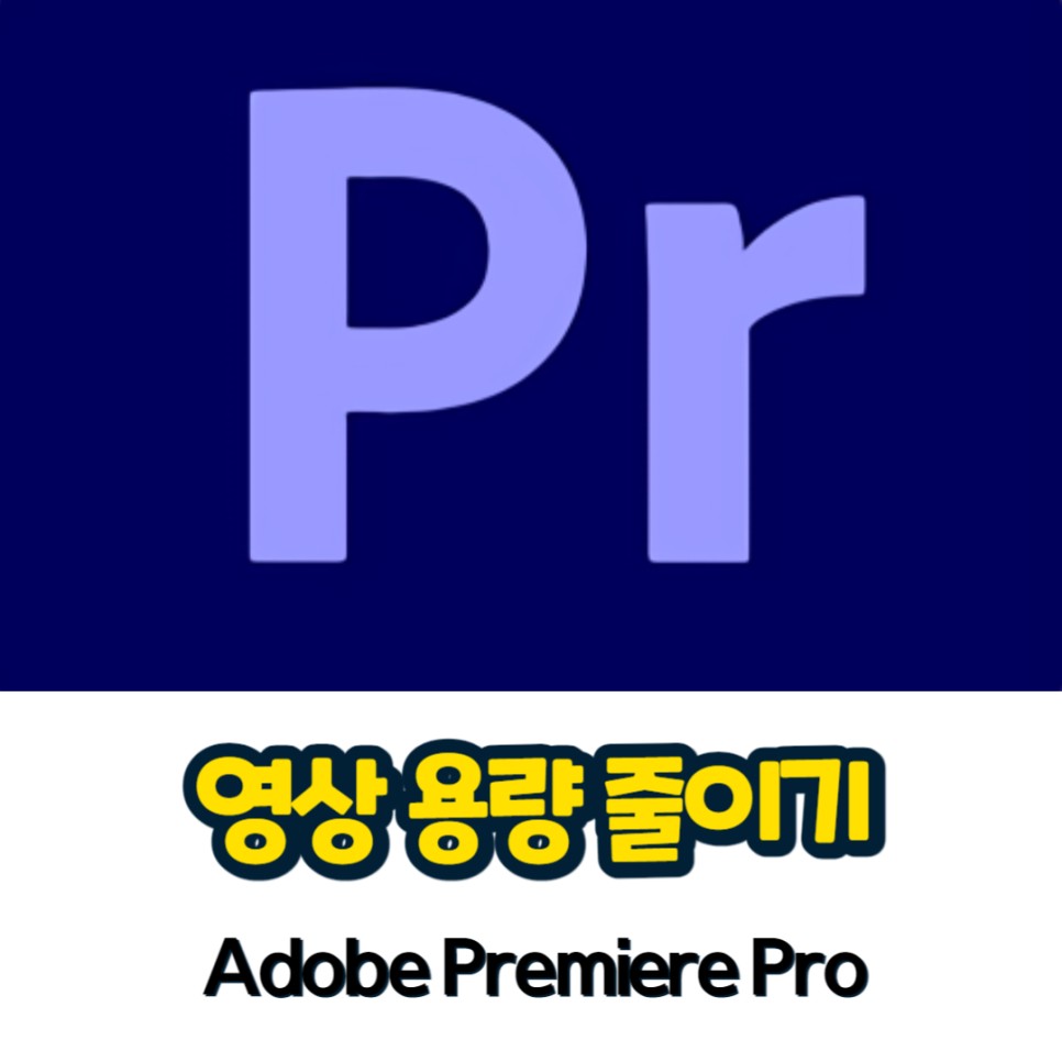 MP4 영상 용량 줄이기 & 동영상 인코딩 feat. 프리미어 프로