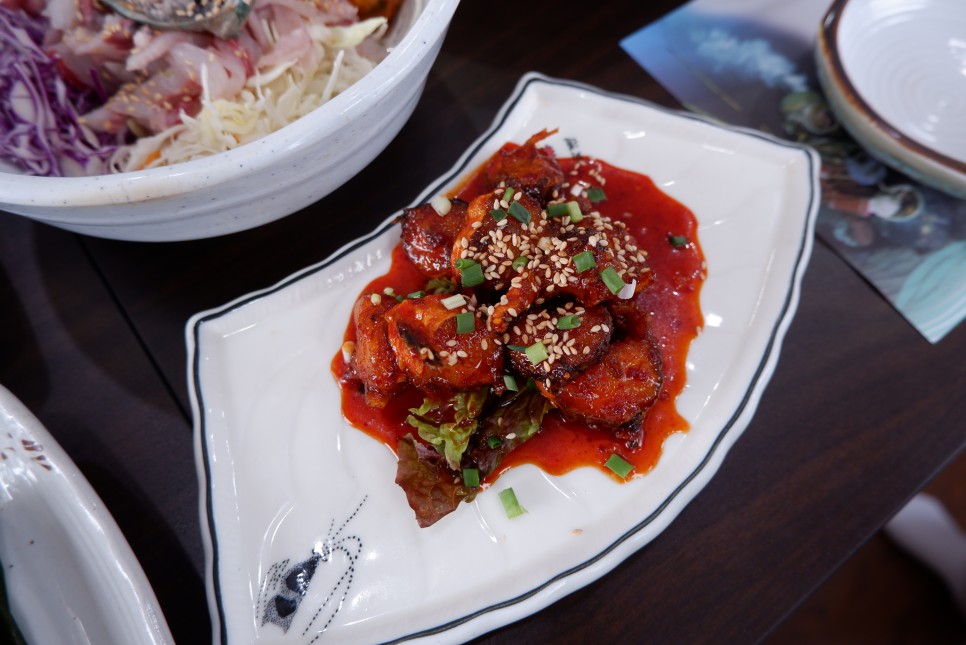 강릉 애견동반 식당 맛집 안목해변 근처 머구리횟집