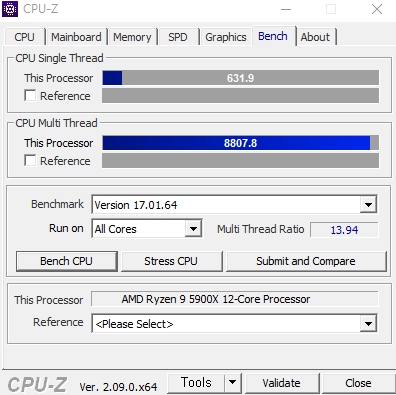 노트북 및 컴퓨터사양 확인 방법 CPU-Z CPU 벤치 테스트