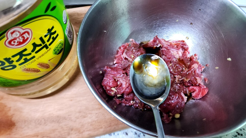 홈파티음식 불고기 월남쌈 재료 고기양념 땅콩소스 만들기 월남쌈소스 레시피