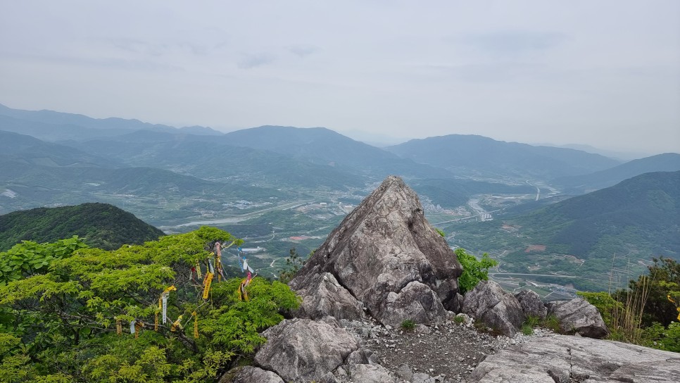 산청 필봉산 & 왕산 등산, 한방자연휴양림 최단코스 산행