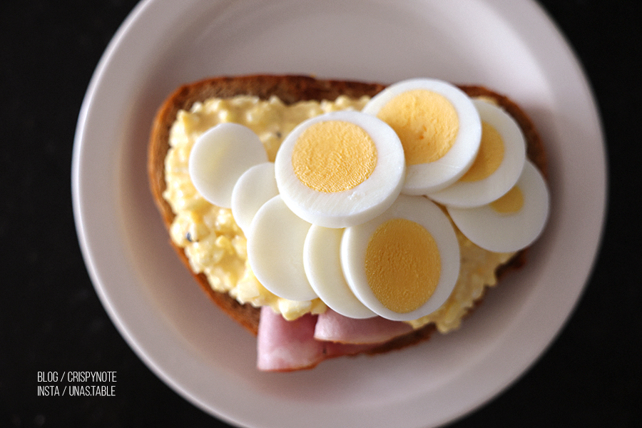 계란 토스트 만들기 아침이 완벽해지는 요거트 에그 토스트