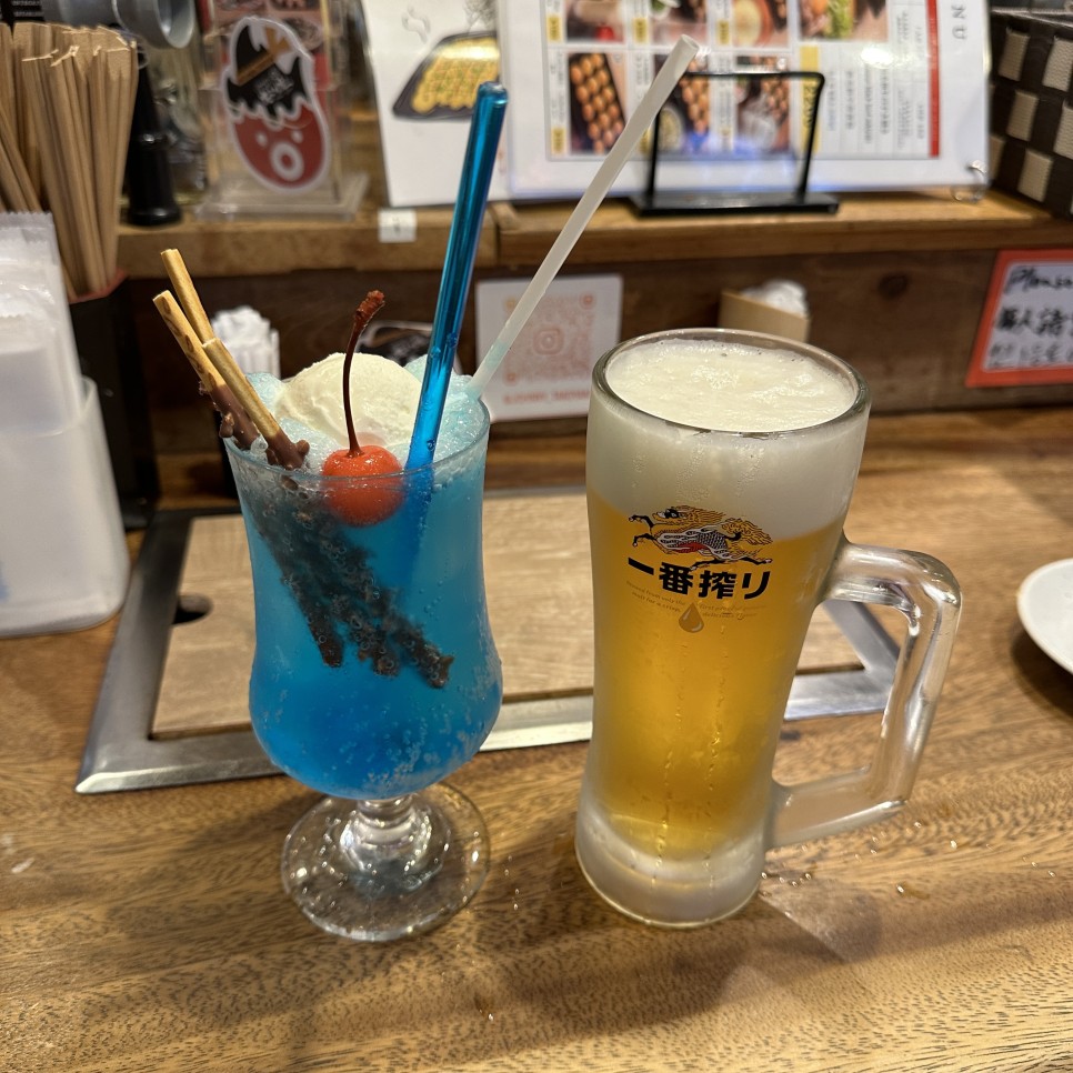 일본 오사카 도톤보리 글리코 간판 및 맛집, 오렌지 스트리트