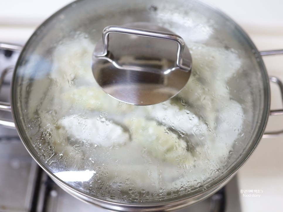 냉동만두 찌는법 찌는 시간 찌기 찐만두 간장 소스 양념장 만들기