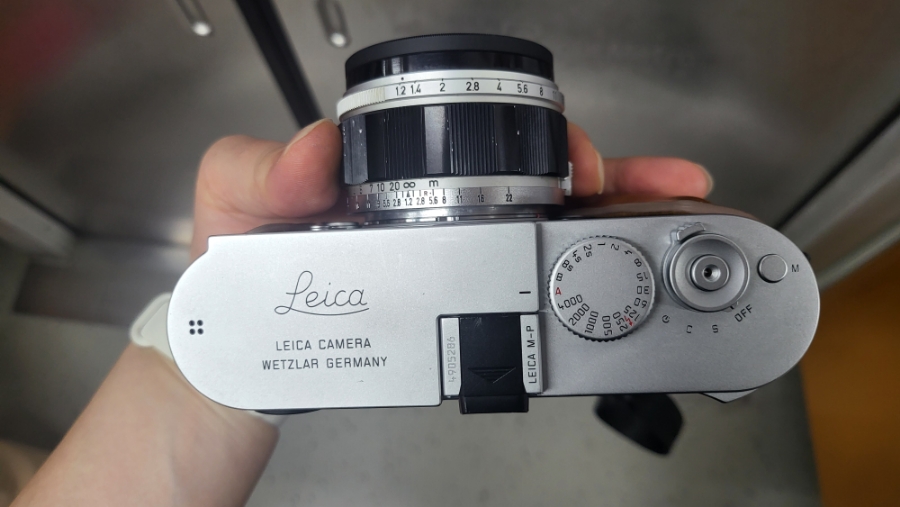 라이카 MP240에 캐논 캐녹티 렌즈 사용기