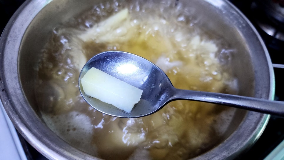 간단한 아침국 파계란국 초간단요리 감자 계란국 끓이는법 시원한 국물요리