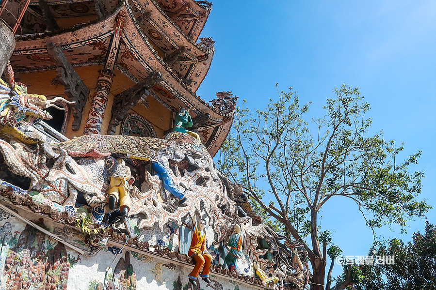 베트남 달랏 여행 가볼만한곳 린푸억사원 지옥 체험