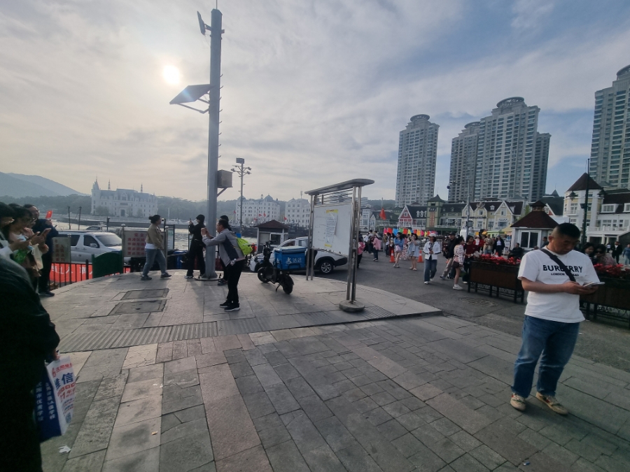 대련여행 가볼만한 곳 : 어인부두 大连市 渔人码头 - 사진찍기 좋은 관광명소