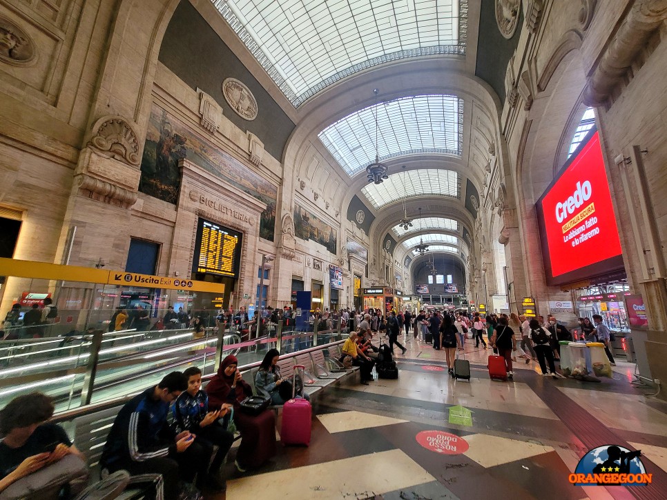 (이탈리아 밀라노 / 밀라노 중앙역 #9) 역사 건물이 하나의 예술작품! 이탈리아 북부의 중심 기차역 Stazione Milano Centrale