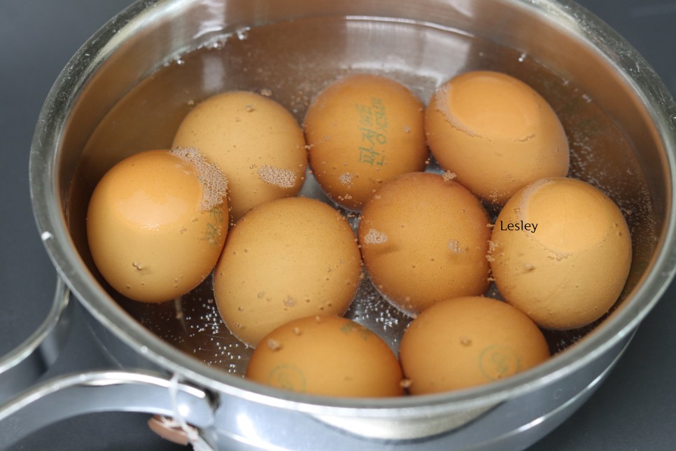 반숙 계란장 만들기 간장 계란장 레시피 삶은 계란 요리