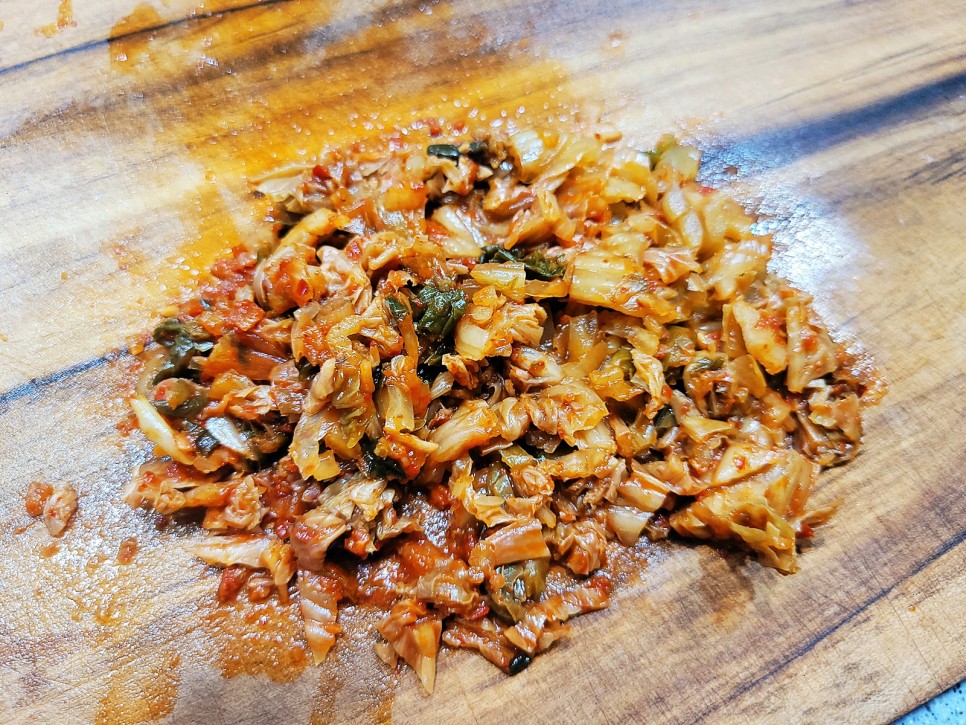 찬밥요리 김치죽 만드는법 해장죽 끓이는법 신김치요리