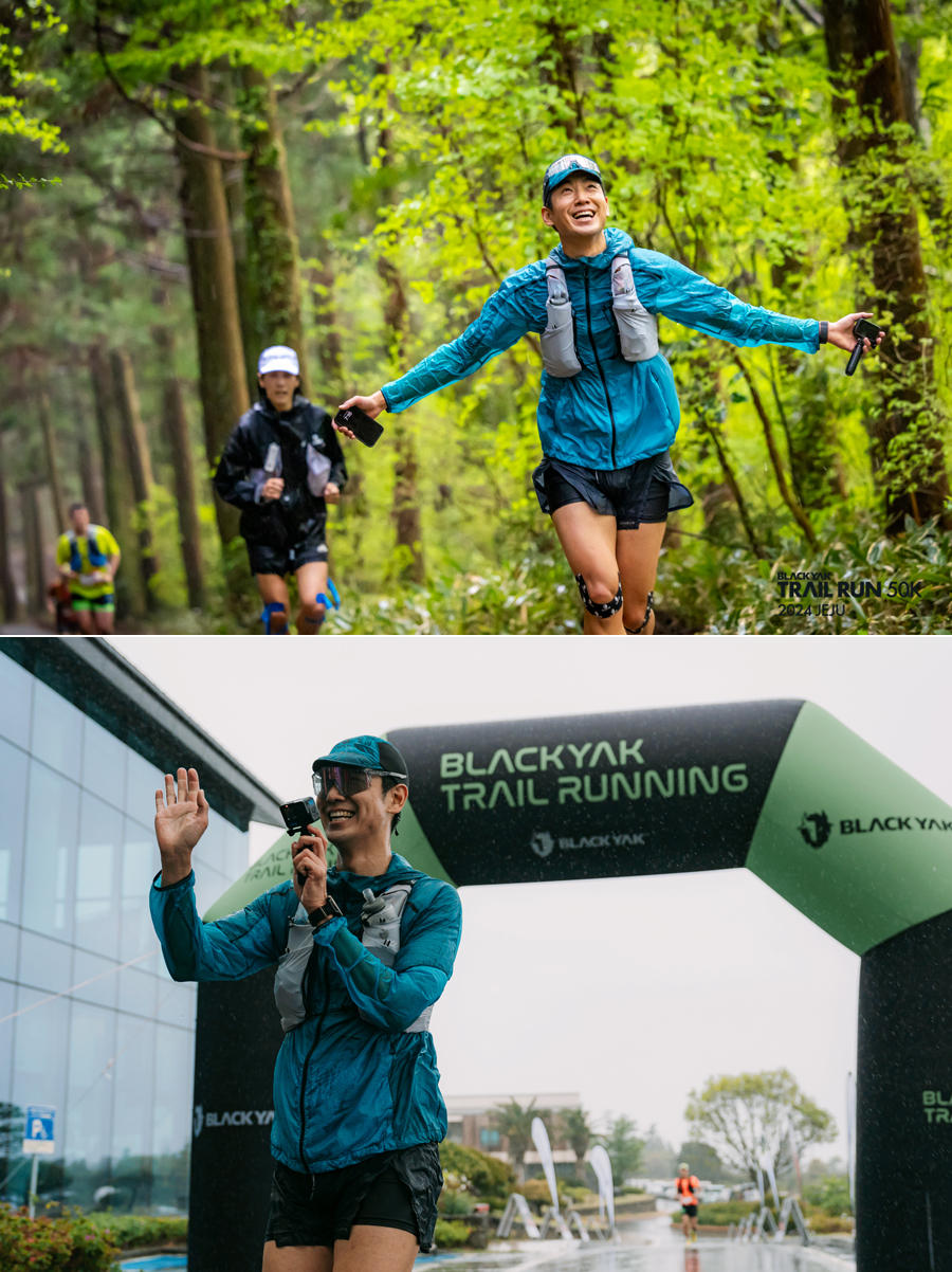 블랙야크 '트레일 런 50K 2024 제주' 착장 정보 및 트레일러닝 대회 성료 소식