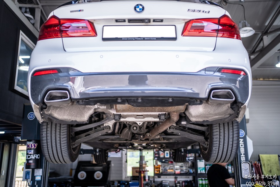 BMW G30 520d 엔진진동 떨림이 심해? 엔진 & 미션 마운트 체크