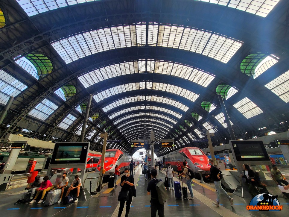 (이탈리아 밀라노 / 밀라노 중앙역 #9) 역사 건물이 하나의 예술작품! 이탈리아 북부의 중심 기차역 Stazione Milano Centrale