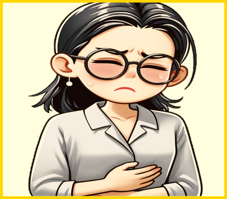 가운데 윗배 통증 원인 속쓰림 이유