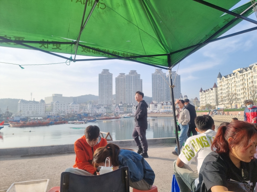 대련여행 가볼만한 곳 : 어인부두 大连市 渔人码头 - 사진찍기 좋은 관광명소