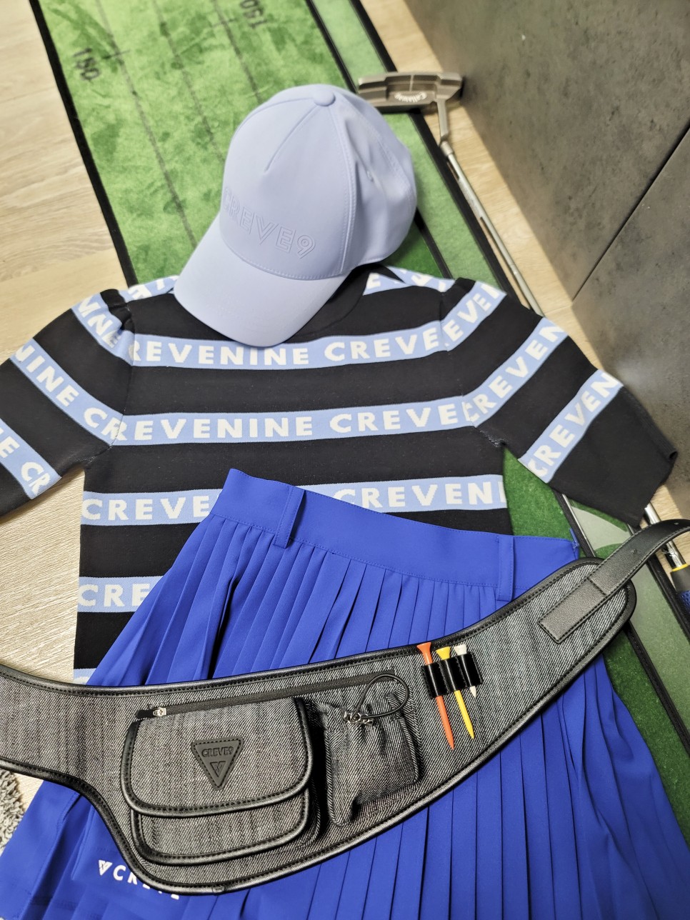 크리브나인 여성 골프웨어 브랜드 엘리트 스포츠웨어 여자테니스복