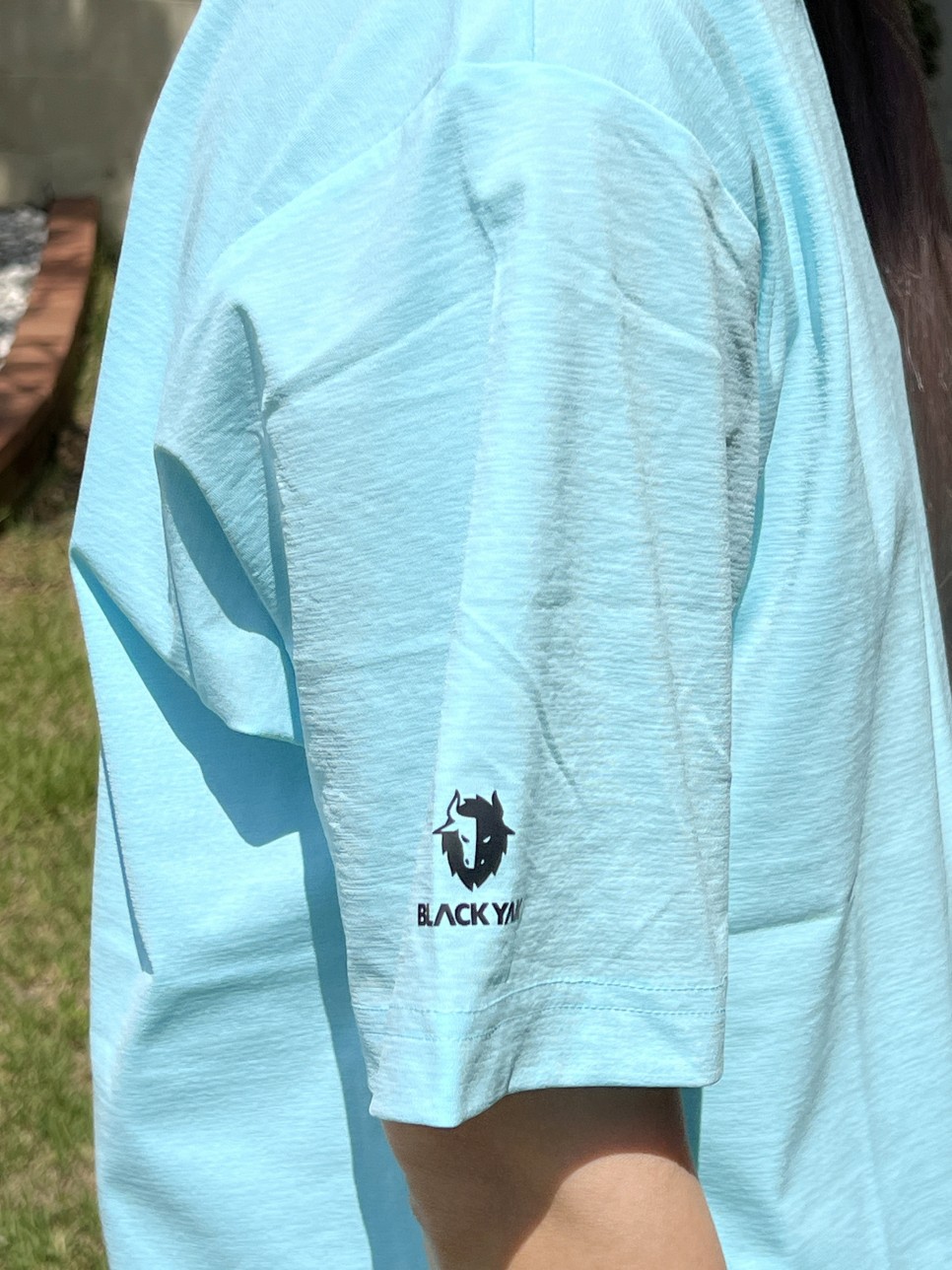 블랙야크 그래픽티셔츠 남자 여성 오버핏 반팔티 코디