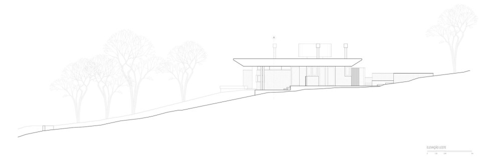 처마의 기능성과 현대 미학을 겸비한 디자인 주택, Casa Tesche by Galeria 733