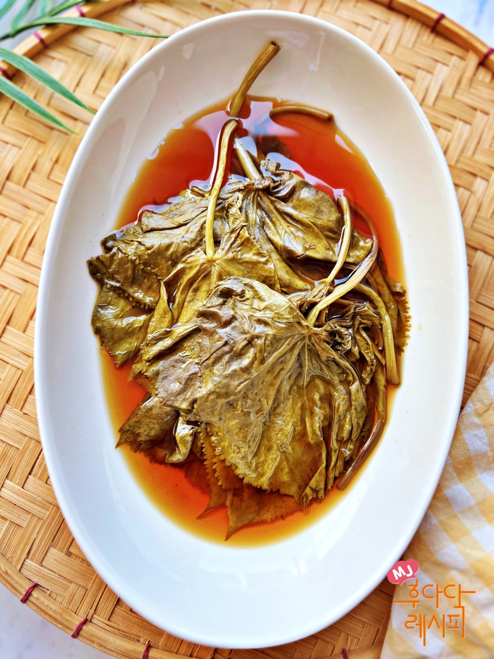 곰취장아찌 만드는법 곰취나물 장아찌 간장 절임 곰취요리